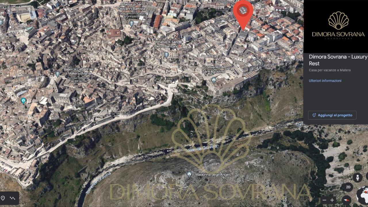 Willa Dimora Sovrana-Luxury Rest Sassi Di Matera Zewnętrze zdjęcie